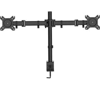 Кронштейн для мониторов CACTUS CS-VM-D29-BK черный, 13"-27" макс. 10 кг, настольный, поворот и наклон 441503
