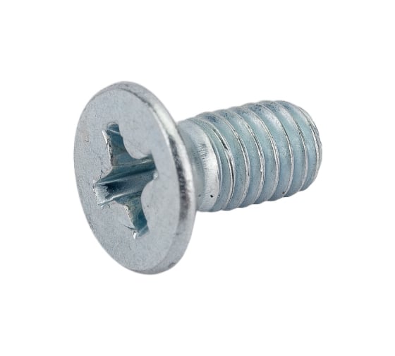Винт с потайной головкой МЕТАЛЛСЕРВИС М4x8 DIN 965, цинк, 200 шт. 1242070