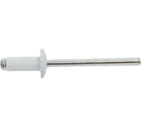 Вытяжная заклепка крепежная техника 4,0x10 белая ral 9003 50 шт. 59400