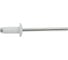 Вытяжная заклепка крепежная техника 4,0x10 белая ral 9003 50 шт. 59400 1