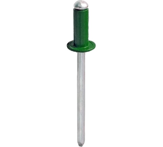 Вытяжная заклепка крепежная техника 4,0x10 зеленый мох ral 6005 50 шт. 59412