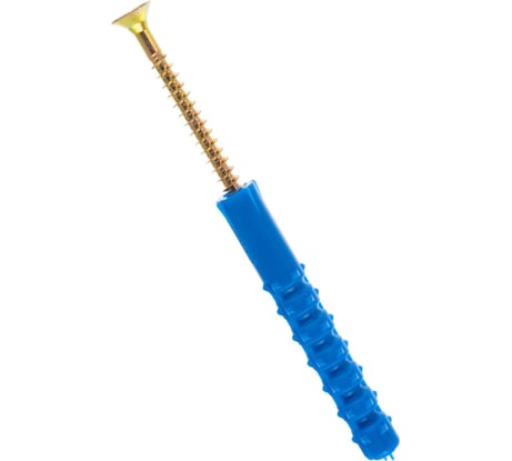 Набор для крепления плинтусов крепежная техника 6x50, дюбель ёжик, 20 шт. 84010