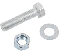 Болт с ш/г крепежная техника полная резьба, набор, din 933, 5x20 30 шт. 17822