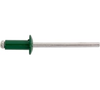 Вытяжная заклепка крепежная техника 4,0x10 зеленая мята ral 6029 50 шт. 59406