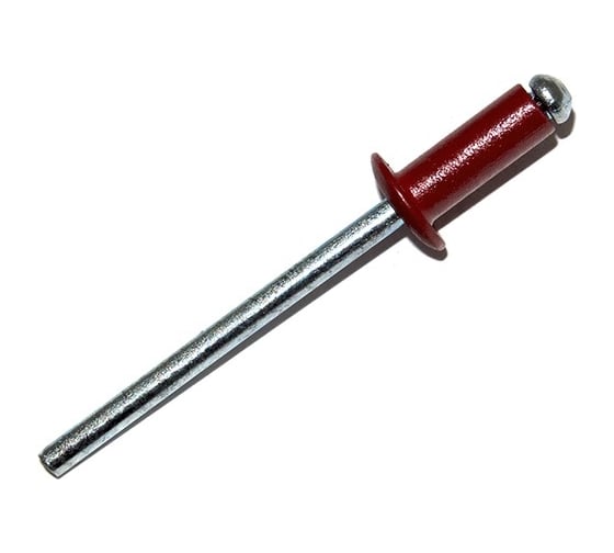 Вытяжная заклепка крепежная техника 4,0x10 красное вино ral 3005 50 шт. 59420