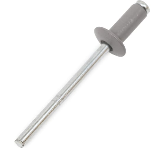 Вытяжная заклепка крепежная техника 4,0x10 серая ral 7004 50 шт. 59428
