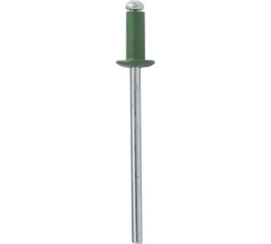 Вытяжная заклепка крепежная техника 4,0x10 зеленый лист ral 6002 50 шт. 59410 1