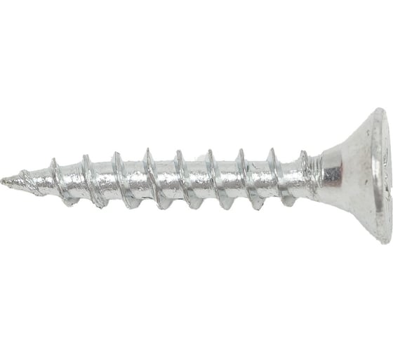 Шуруп крепежная техника белый цинк, 4,5x25 950 шт. 431504 БК 1