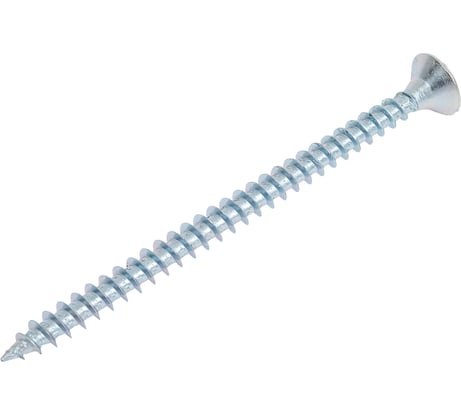Шуруп крепежная техника белый цинк, 6,0x90 100 шт. 431562 БК