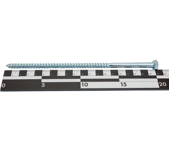 Шуруп с шестигранной головкой крепежная техника 8x200 30 шт. 497130 БК