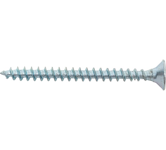 Шуруп крепежная техника белый цинк, 4,0x45 500 шт. 431490 БК