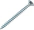 Шуруп крепежная техника белый цинк, 4,0x45 500 шт. 431490 БК 2