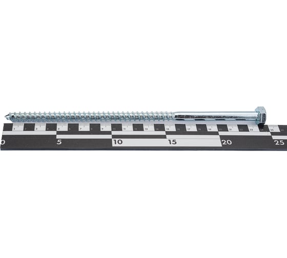 Шуруп с шестигранной головкой крепежная техника 10x240 10 шт. 497182 БК