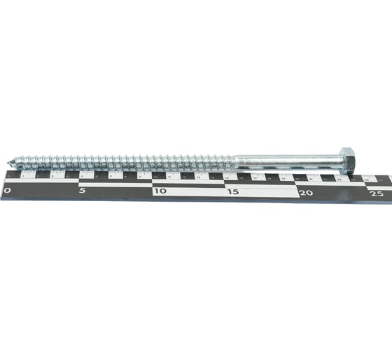 Шуруп с шестигранной головкой крепежная техника 12x240 5 шт. 497200 БК