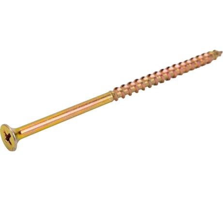 Желтый саморез крепежная техника 4,8x100, 1 кг 420470 ВЕС