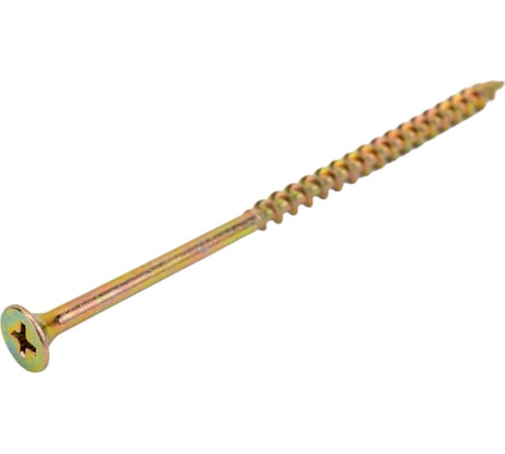 Желтый саморез крепежная техника 4,8x100 к 150 шт. 420470 БК