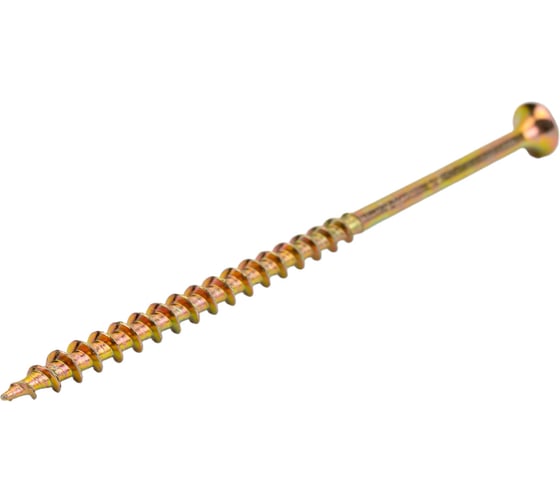 Желтый саморез крепежная техника 4,8x100 к 150 шт. 420470 БК