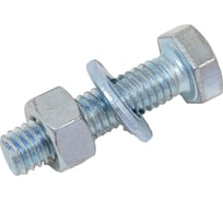 Болт с ш/г крепежная техника набор, полная резьба, din 933, 6x25, 20 шт. 17832