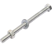 Болт с ш/г крепежная техника набор, полная резьба, din 933, 6x80, 8 шт. 17848