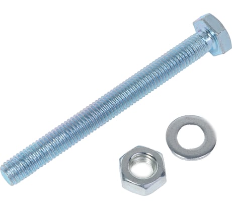 Болт с ш/г крепежная техника набор, полная резьба, din 933, 10x100, 2 шт. 27926