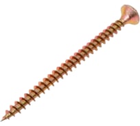 Шуруп качественный крепеж желтый цинк, 6,0x80, 230 шт. 2000665 КЧ