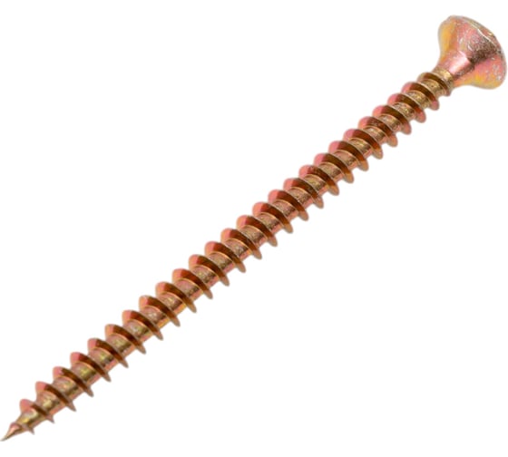 Шуруп качественный крепеж желтый цинк, 6,0x80, 230 шт. 2000665 КЧ 1