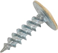 Саморез крепежная техника прессшайба, RAL 1014 слоновая кость, 4,2x16 острый, 50 шт. 10752