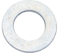 Плоская шайба крепежная техника DIN 125, М20 цинк, пакет 80 шт. 493018 БК