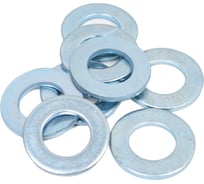 Плоская шайба крепежная техника DIN 125, М14 цинк, пакет 100 шт. 493012 БК
