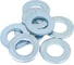Плоская шайба крепежная техника DIN 125, М14 цинк, пакет 100 шт. 493012 БК 1