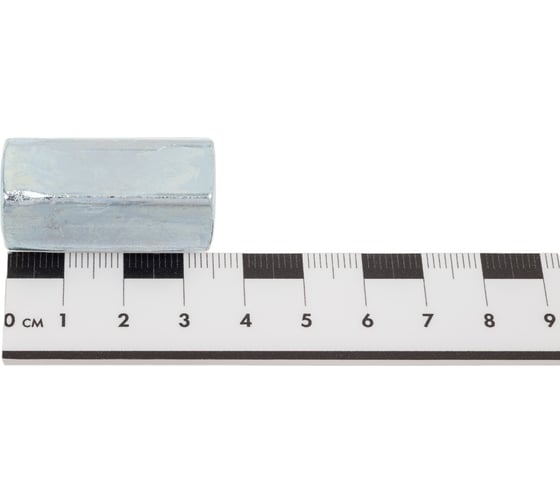 Переходная гайка крепежная техника din 6334, м12, 40 шт., цинк 497306 БК