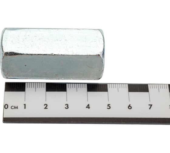 Переходная гайка крепежная техника din 6334, м16, 15 шт., цинк 497310 БК