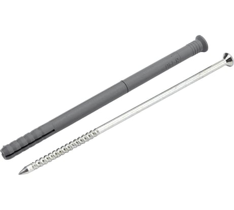 Дюбель-гвоздь крепежная техника потайной бортик, 8x140, 20 шт., пакет 470826 БК