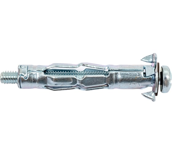 металлический дюбель крепежная техника molli 4x16 2 шт. 69004