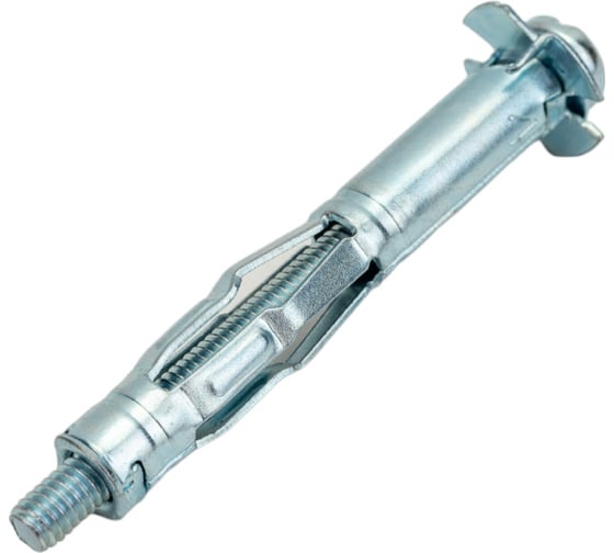 металлический дюбель крепежная техника molli 4x23 2 шт. 69006