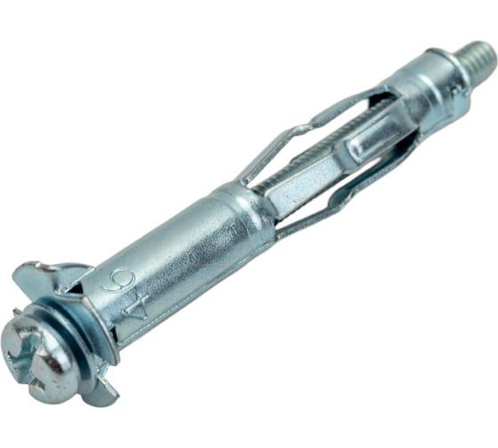 металлический дюбель крепежная техника molli 4x23 2 шт. 69006