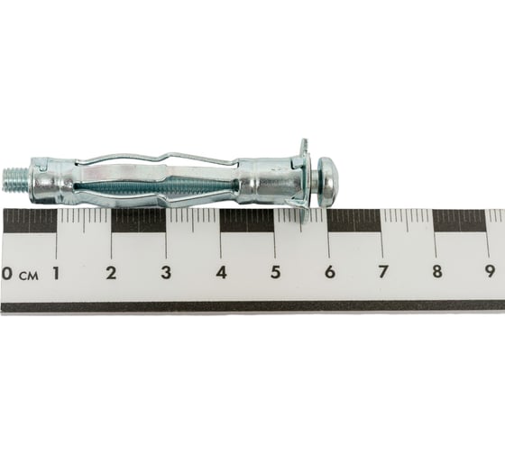 металлический дюбель крепежная техника molli 5x16 2 шт. 69014