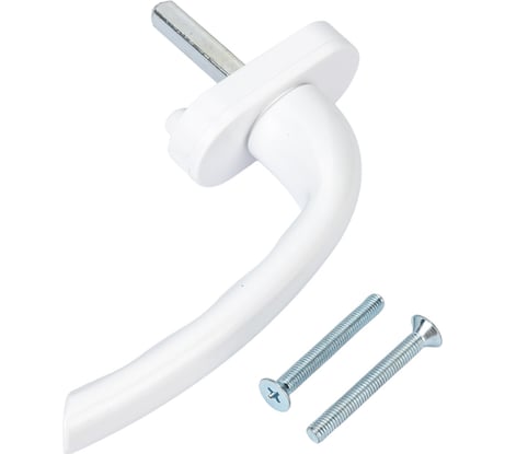 Оконная металлическая ручка Дверной Страж hp (белая) wh 003 ДС42140