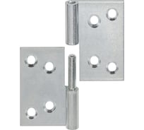 Разъемная петля VORMANN 70x100 мм, правая, оцинкованная 000029711Z