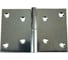 Разъемная петля VORMANN 80x120 мм, правая, оцинкованная 000029813Z 1