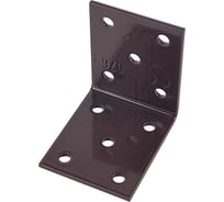 Крепежный уголок VORMANN 50x50x40 мм, коричневый 70 905 000 B 24948615