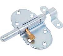 Фигурный накладной шпингалет с пружиной VORMANN 45x85 мм, оцинкованный 000101047Z