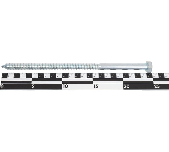 Шуруп глухарь с шестигранной головкой Метизный двор 12x240, 1 шт. 4607159064103