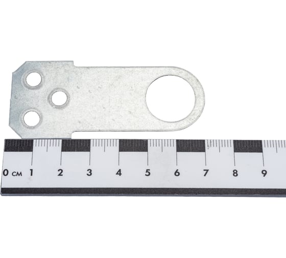 Прямая проушина для замка КРЕПКО-НАКРЕПКО 70х30х1.2 Pzp, 2 шт. 33387