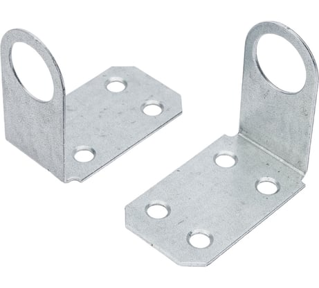 Угловая проушина для замка КРЕПКО-НАКРЕПКО 50х44х30х1.2 Pzu, 2 шт. 33448