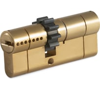 Цилиндр Rav Bariach серии Mars, ключ-ключ, 76мм, (33x43), шестеренка, латунь NE000252197