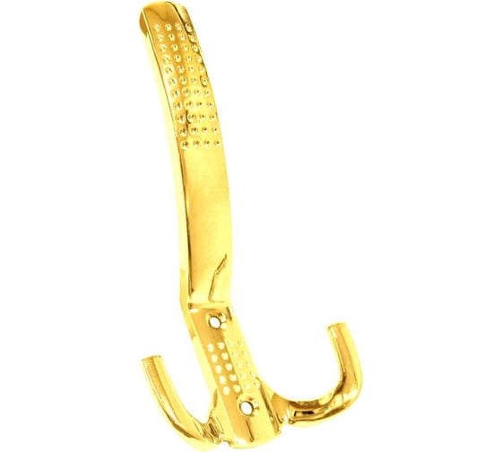 Крючок MFK-TORG 3-х рожковый, в точку, золото К-2343 V-53 1