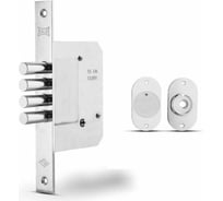 Врезной замок под крестообразный ключ KALE KILIT 189F, 4MF, BS52, 23NP, 5K, SP, Ros, STB 189F0000022