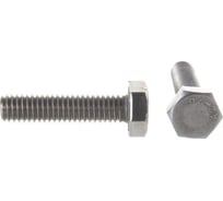 Болт из нерж. стали BOHRER М8х35, А2, DIN 933, 100 шт. DIN933-А2-8/35-100