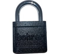 Навесной замок BOHRER ВСЧ-30 дужка сталь, 3 ключа 71041301